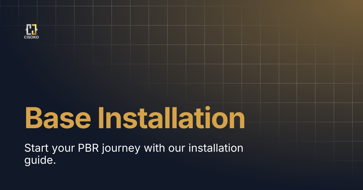 Base Installation